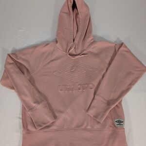 Women's Umbro Blush Pink Women's Pull Over Hoodie Size XL